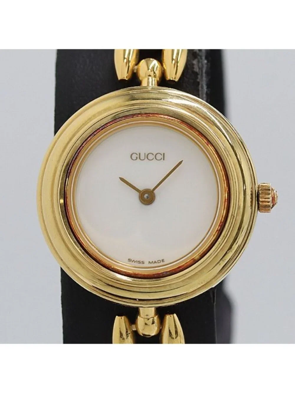 Gucci Change Bezel 11 12.2 Quartz White Dial Watch - Picture 2 of 5